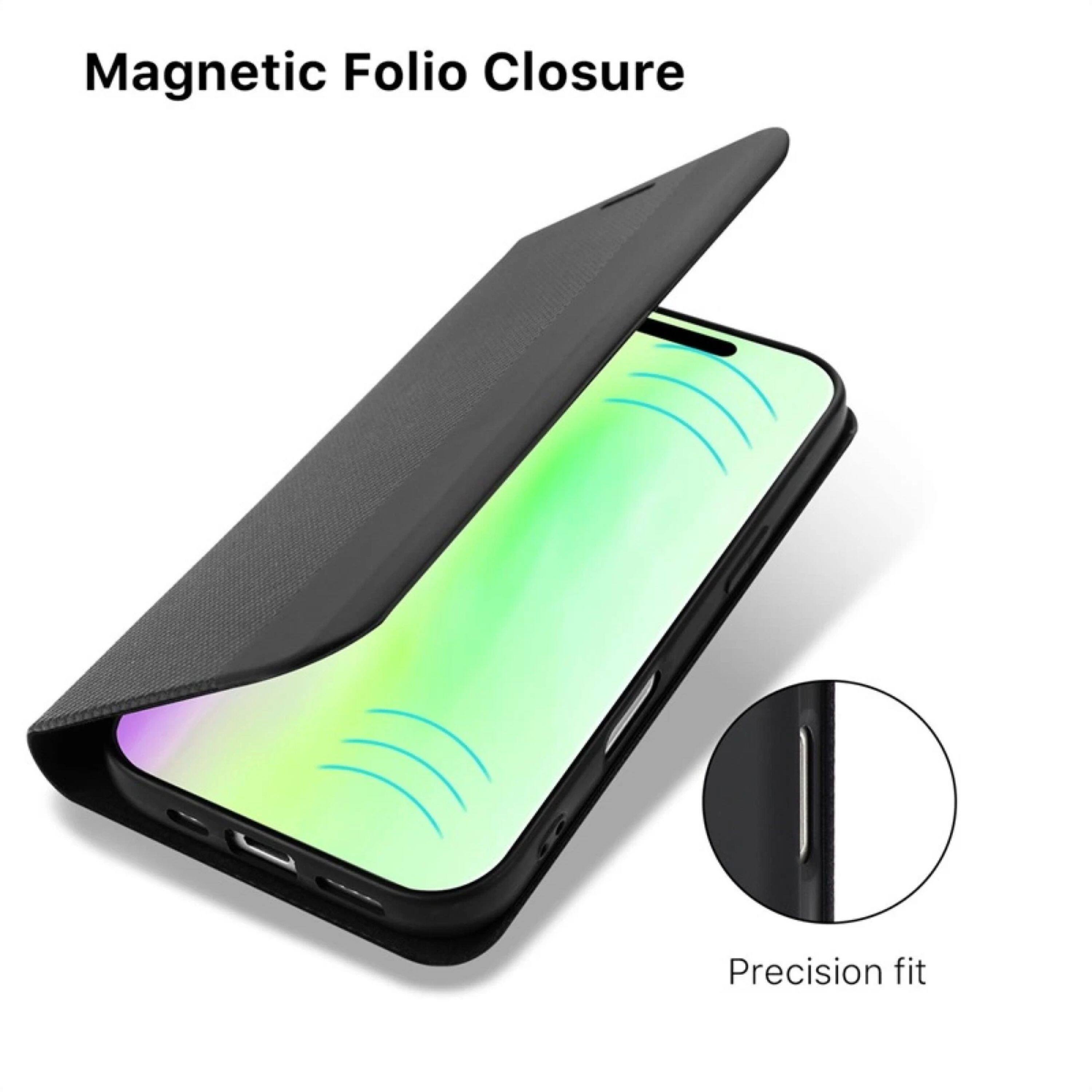 Magnetic Folio Closure  
Precision fit