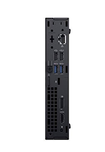Alt View 2. Dell - DELL Optiplex 3070 (Latest Model) Micro PC (MFF) Core i3-9100T (3.10Ghz Quad Core) 8GB DDR4 RAM 256GB PCIe M.2 SSD Windo - Black.