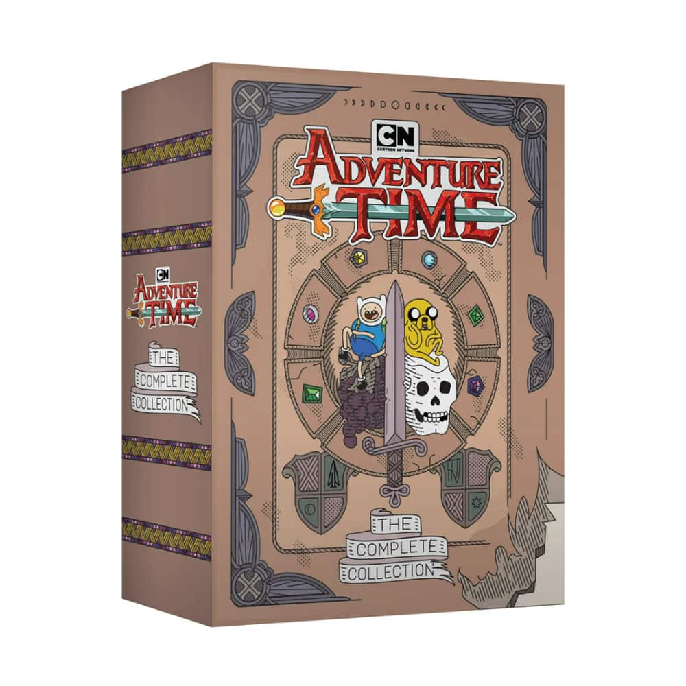 Front. Adventure Time - The Complete Series (DVD).