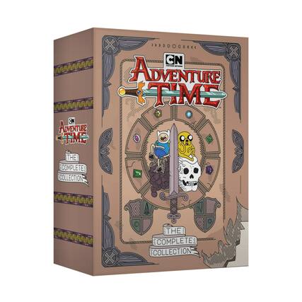 Front. Adventure Time - The Complete Series (DVD).