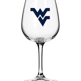 Logo Brands - West Virginia Mountaineers 12oz. Game Day Stemmed Wine Glass - Multicolor