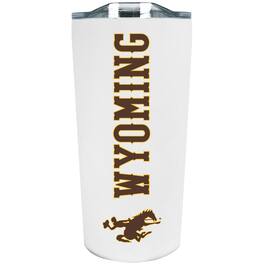 The Fanatic Group - Wyoming Cowboys 18oz. Stainless Steel Soft Touch Tumbler - Multicolor