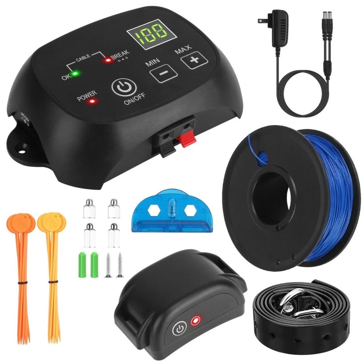 A 100 BREAK MAX CABLE MIN + - OK POWER G ON/OFF G