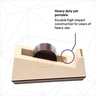 Heavy duty yet portable  
Durable high-impact construction for years of heavy use.