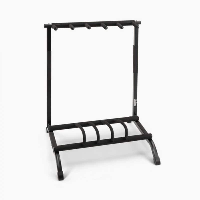 On Stage Stands - On-Stage GS7561 Five-Space Foldable Multi-Guitar Rack (Storage and Display for 5 Acoustic, Electric, and Bass Guitars - Black price history on PriceWatchPro