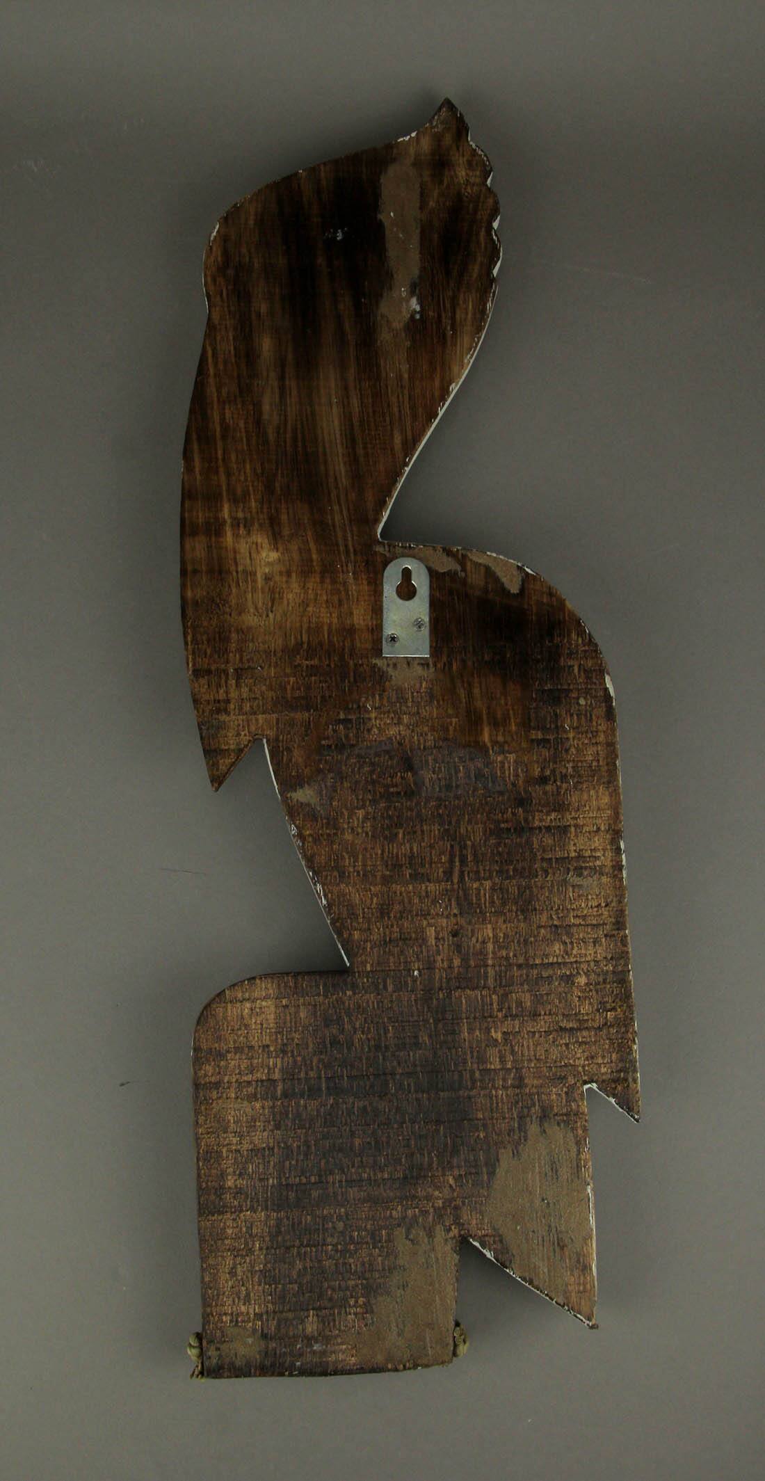 Alt View 2. Chesapeake Bay - White Wood Coastal Pelican Perched On Nautical Piling Wall Sculpture 24 inch - White.