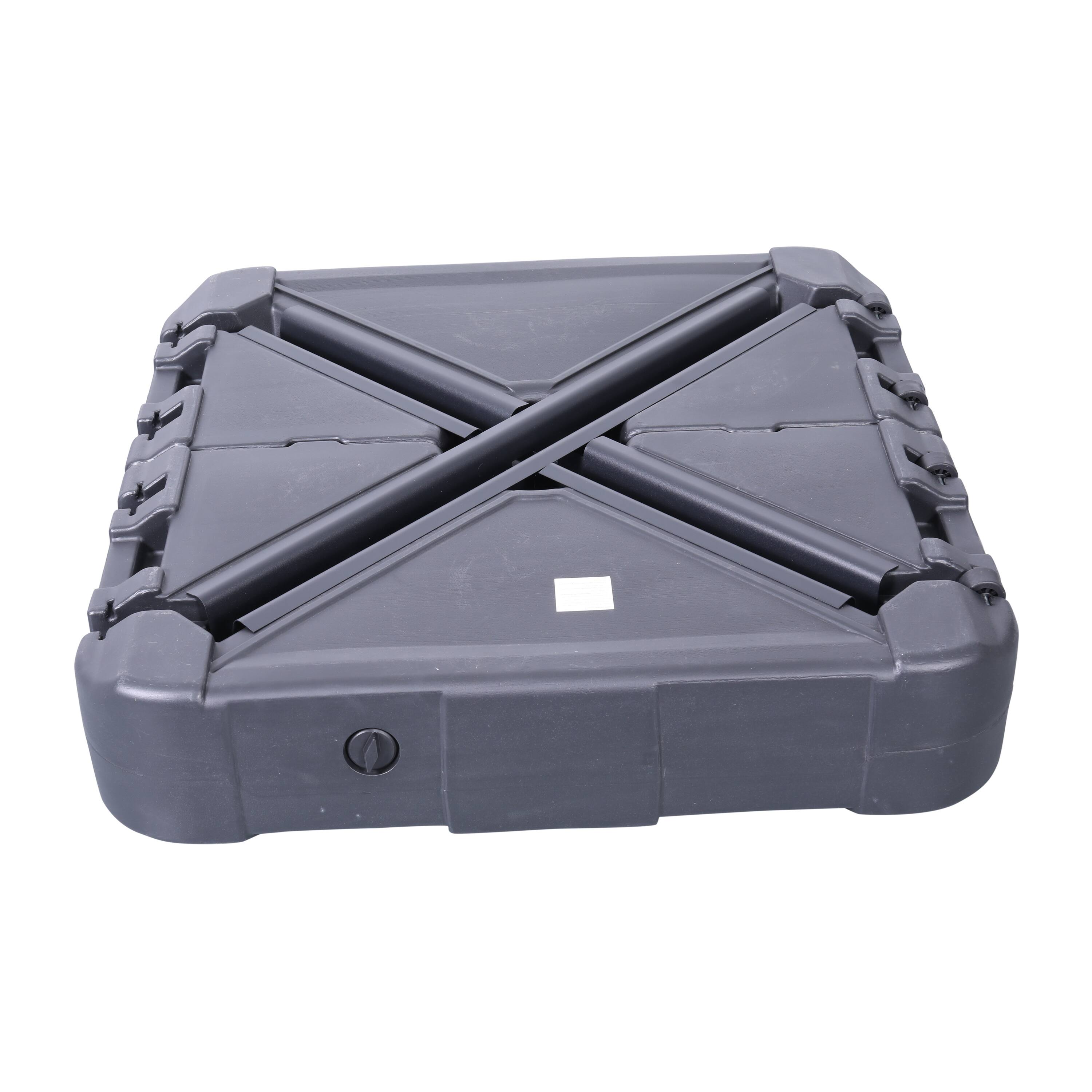 Alt View 7. Emma + Oliver - Durable Water and Weather-Resistant Universal Offset Umbrella Base - Black.