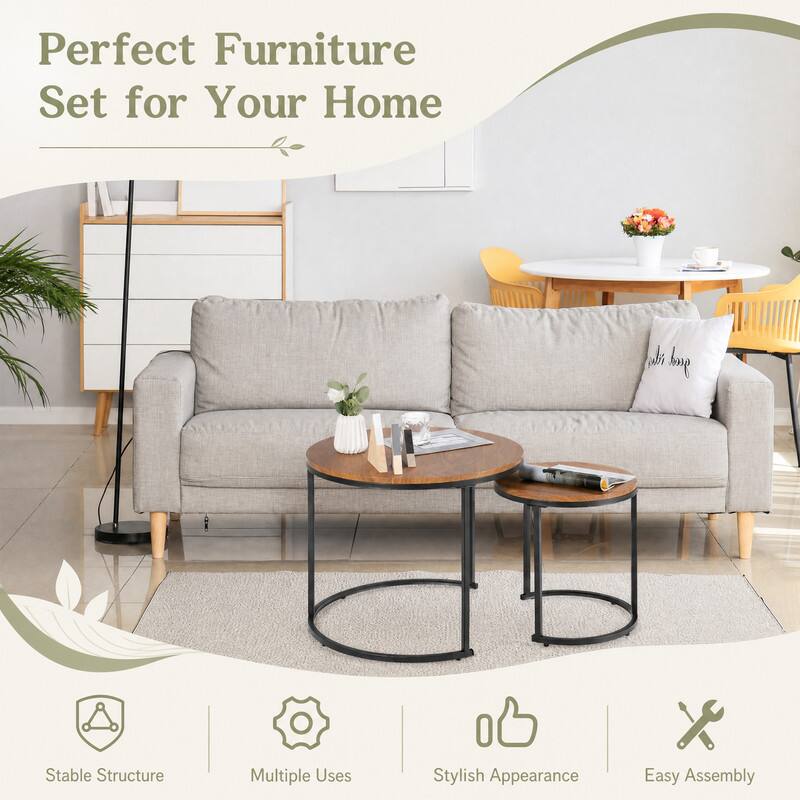 Perfect Furniture Set for Your Home

- Stable Structure
- Multiple Uses
- Stylish Appearance
- Easy Assembly