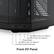 ATX TX M M A A
1x USB 3.2 Gen 1x1 (Type C)
1x USB 3.2 Gen 1x1 (Type A)
Power Button
1x USB 3.2 Gen 1x1 (Type A)
1x 3.5mm Combo Audio Jack
Front I/O Panel