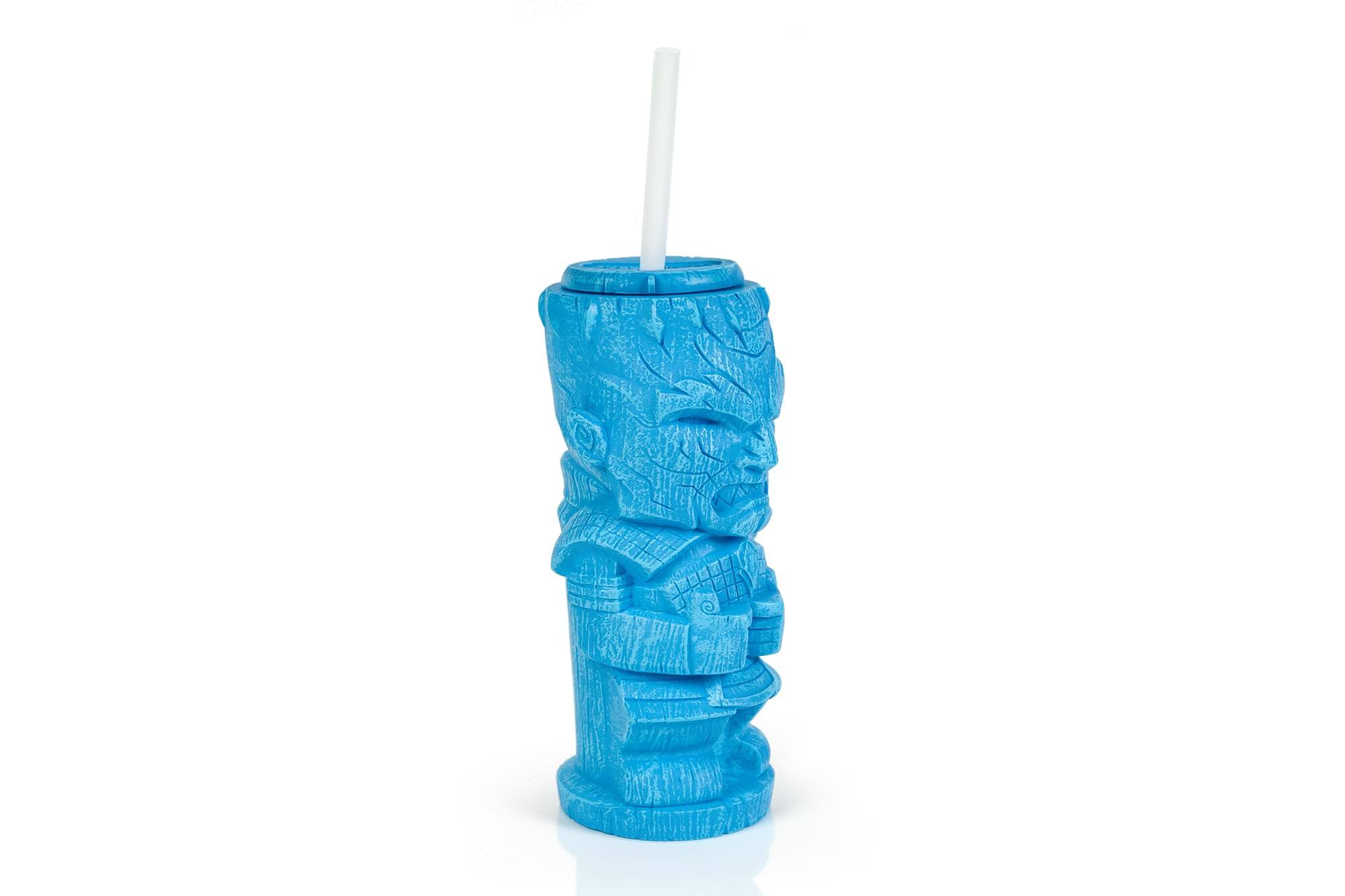 Alt View 1. Game of Thrones - Geeki Tikis Game of Thrones The Night King Plastic Tumbler | Holds 25 Ounces - Blue.