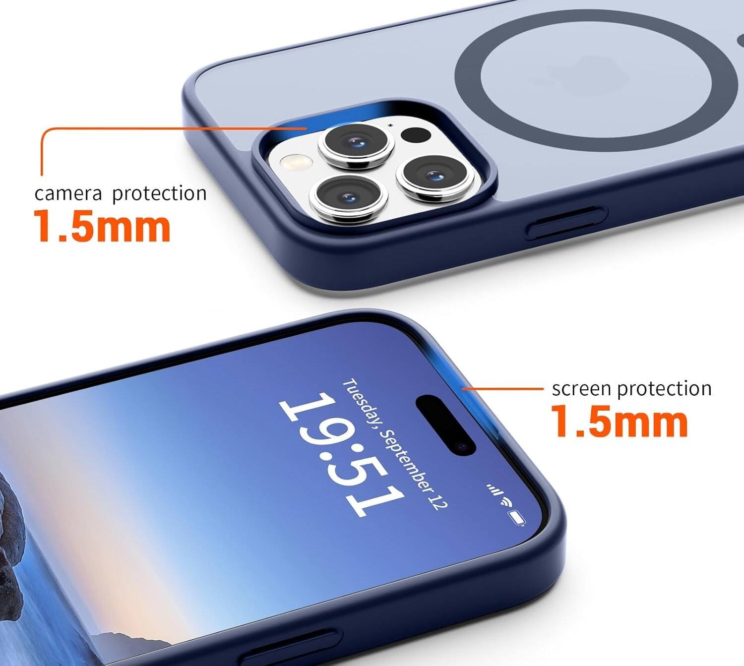 camera protection 1.5mm  
screen protection 1.5mm  

Tuesday, 19:51  
September 12