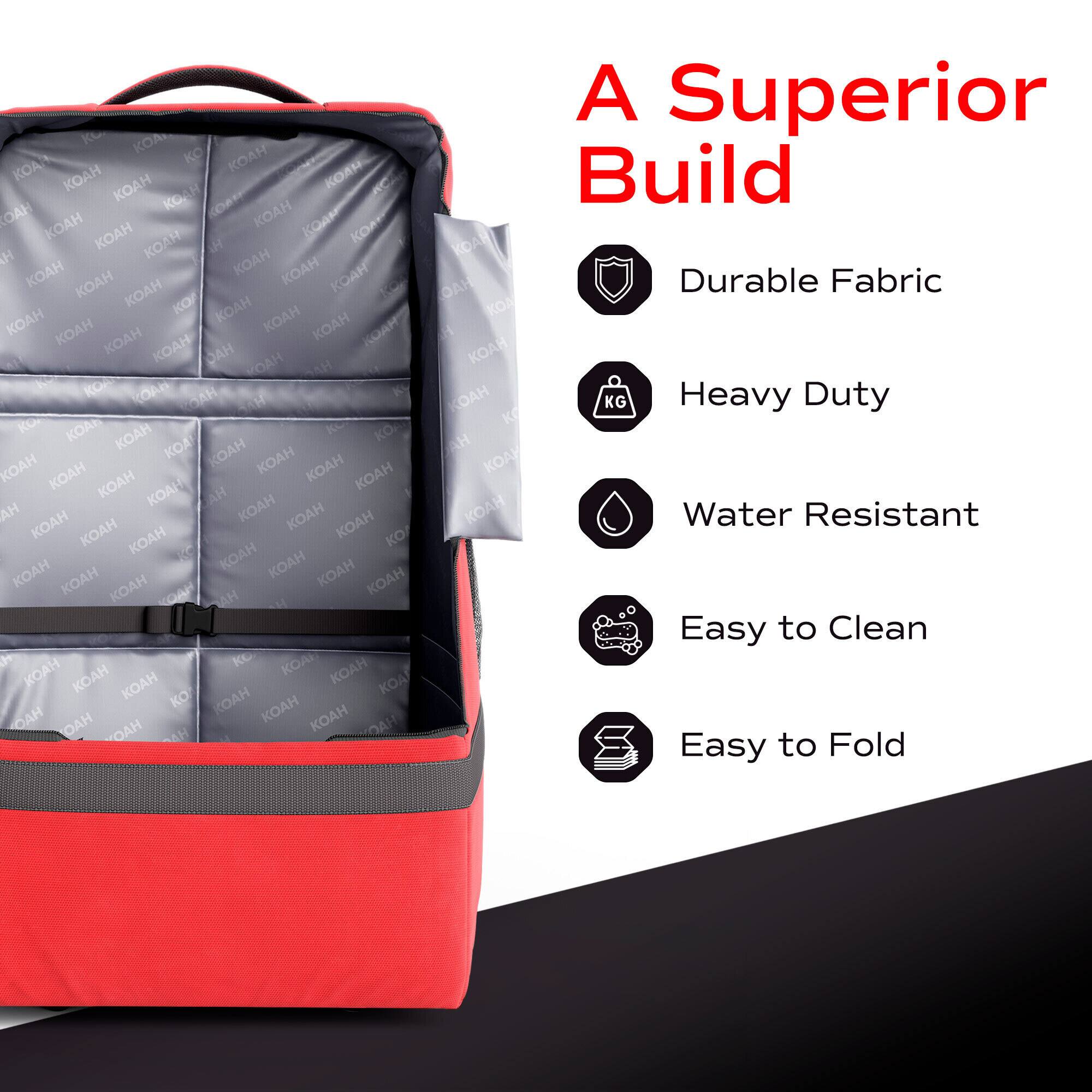 A Superior Build

- Durable Fabric
- Heavy Duty
- Water Resistant
- Easy to Clean
- Easy to Fold