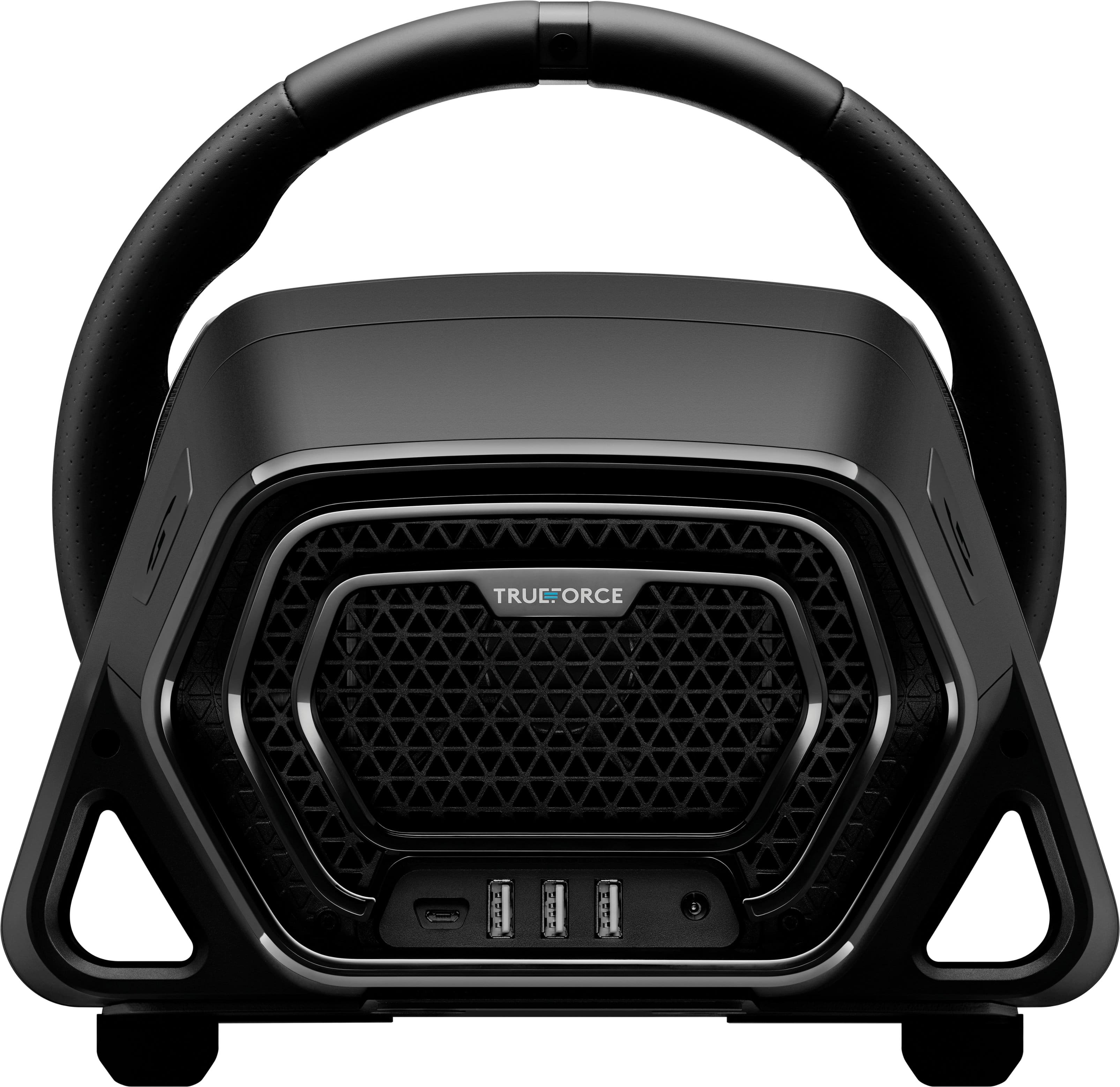 Alt View 21. Logitech - Logitech G PRO Racing Wheel with TRUEFORCE feedback technology for PlayStation 5 and PC - Black.