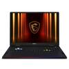 Front. MSI - MSI Raider A18 HX 18” QHD+ Gaming Laptop - AMD Ryzen 9 9955HX3D 2025 - RTX 5080 - 32GB RAM - 2TB Storage - Core Black.