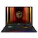 Front. MSI - MSI Raider A18 HX 18” QHD+ Gaming Laptop - AMD Ryzen 9 9955HX3D 2025 - RTX 5080 - 32GB RAM - 2TB Storage - Core Black.