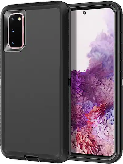 Entronix Heavy Duty Phone Case for Samsung Galaxy S20 Plus Triple Layer Protection Black - Best Buy Entronix Heavy Duty Phone Case for Samsung Galaxy S20 Plus Triple Layer Protection Black - Best Buy