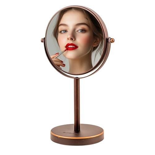 Comfort Essence - Mirror Vanity Makeup Light High Quality Modern Design Elegant Stylish Professional Premium Quality - Antique Bronze-Lighted