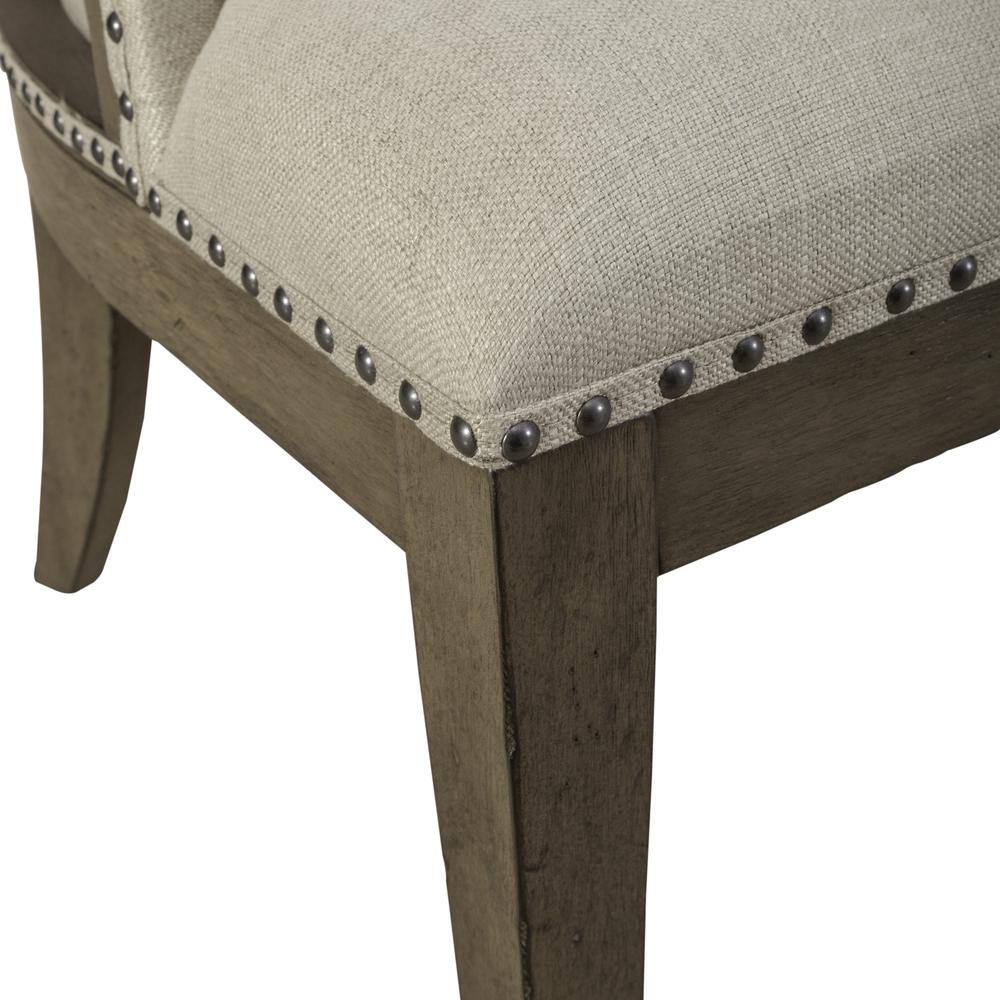 Alt View 10. Liberty Furniture Industries - Uph Shelter Side Chair (RTA) - Set of 2 Traditional Multi in Dusty Taupe - Multi.