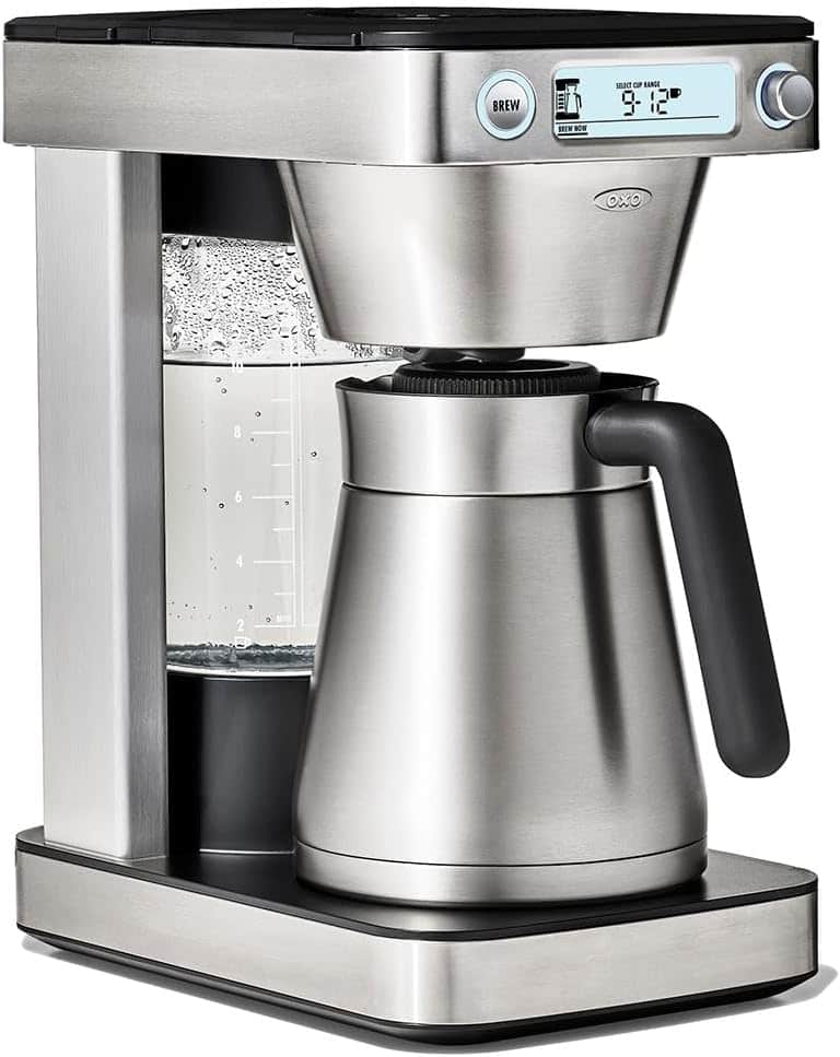 OXO - Brew 12-Cup Coffee Maker With Podless Single-Serve Function - Silver