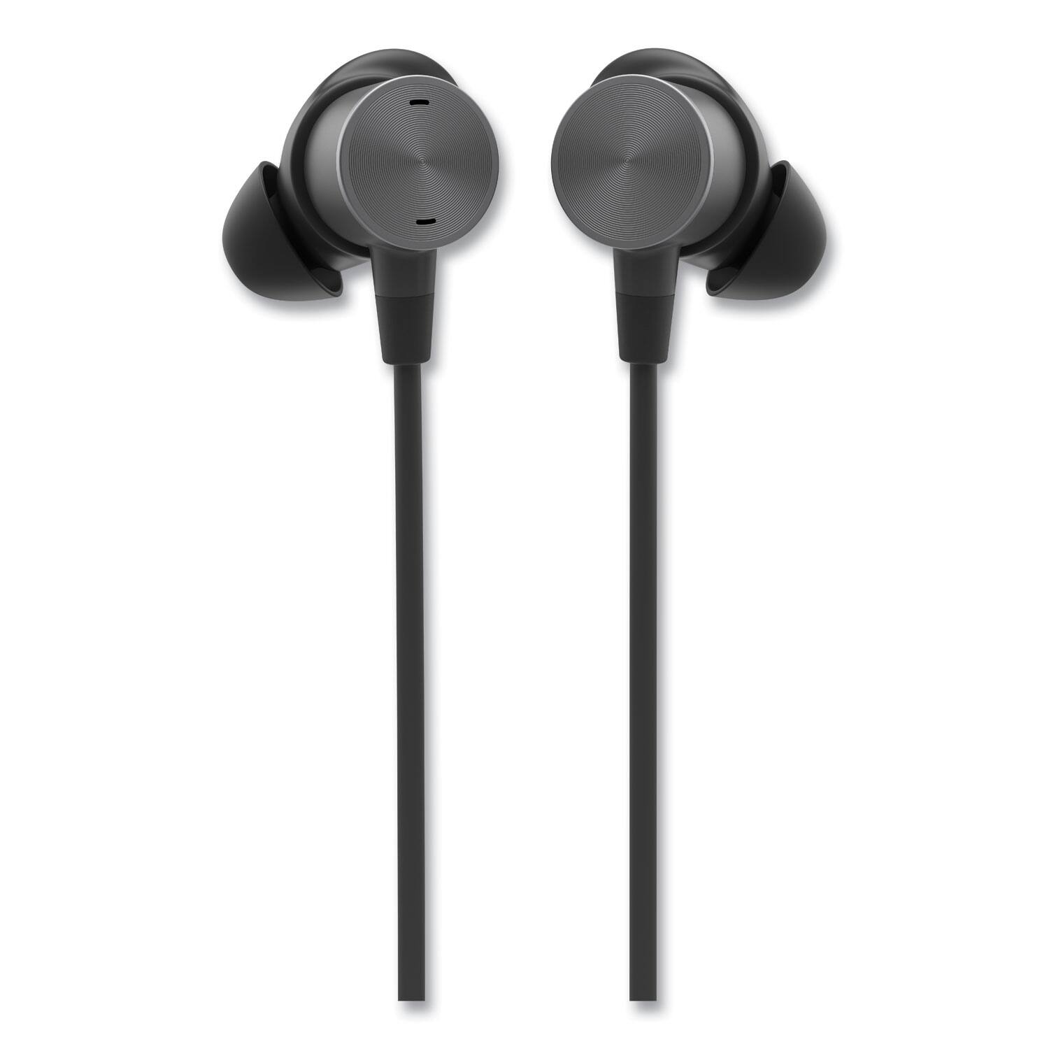 Alt View 5. Logitech - 981-001012 Zone Wired Earbuds UC - Graphite - Graphite.