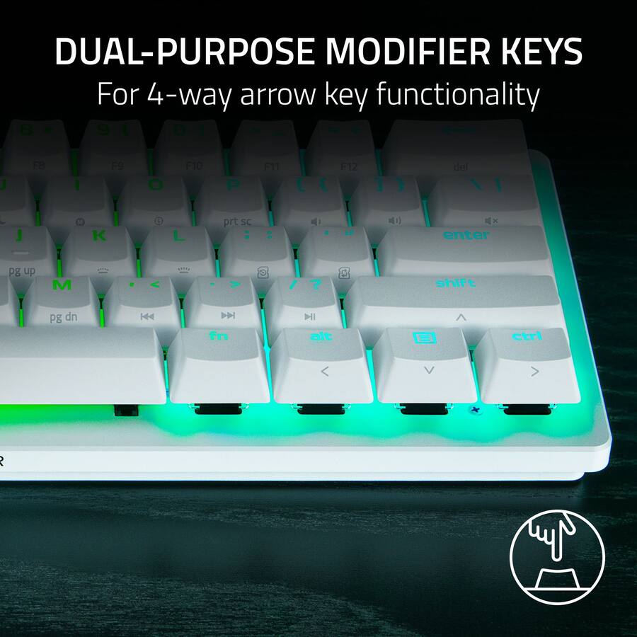 RAZER HUNTSMAN v3 PRO MINI キーボード　ホワイト 60% Compact Keyboard for Pros - Razer Huntsman V3 Pro Mini