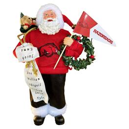 Santa's Workshop - Arkansas Razorbacks 12" Proud Santa - Red