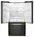 Alt View 1. Whirlpool - 22 cu. ft. French Door Refrigerator with Humidity-Controlled Crispers - Black Stainless.