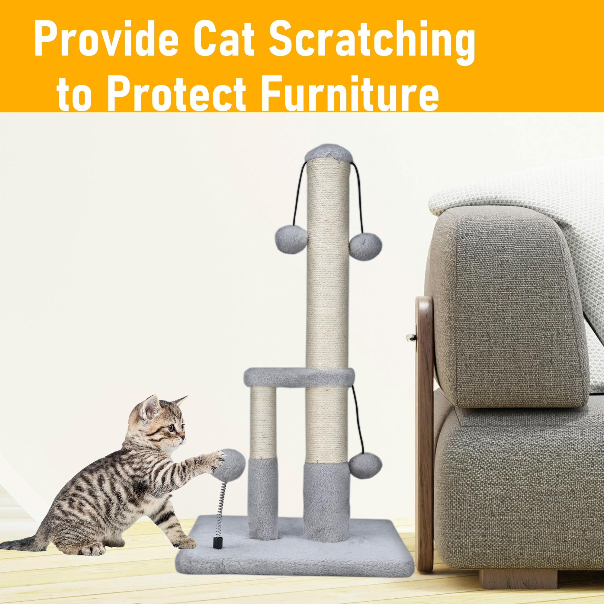 Provide Cat Scratching to Protect Furniture