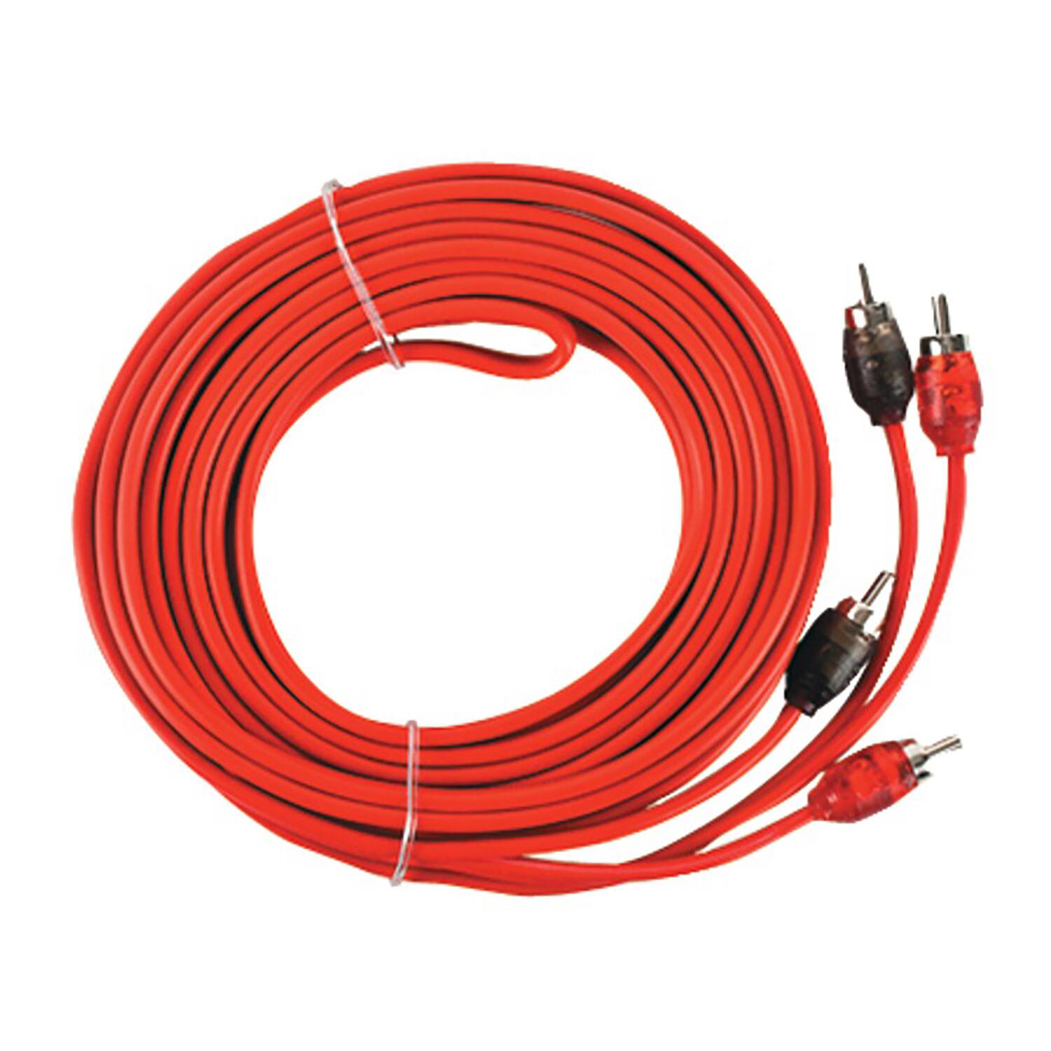 Left. T-Spec - v6 SERIES 400W 8-Gauge Mini ANL Amp Installation Kit with RCA Cables - Red.