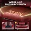 Wider and Thicker Cushion 20.8IN Others Ours GTPLAYER 7 7 < K < A y Thin Foam MuscleAches & Pain 2x Foam Elastic Comfort