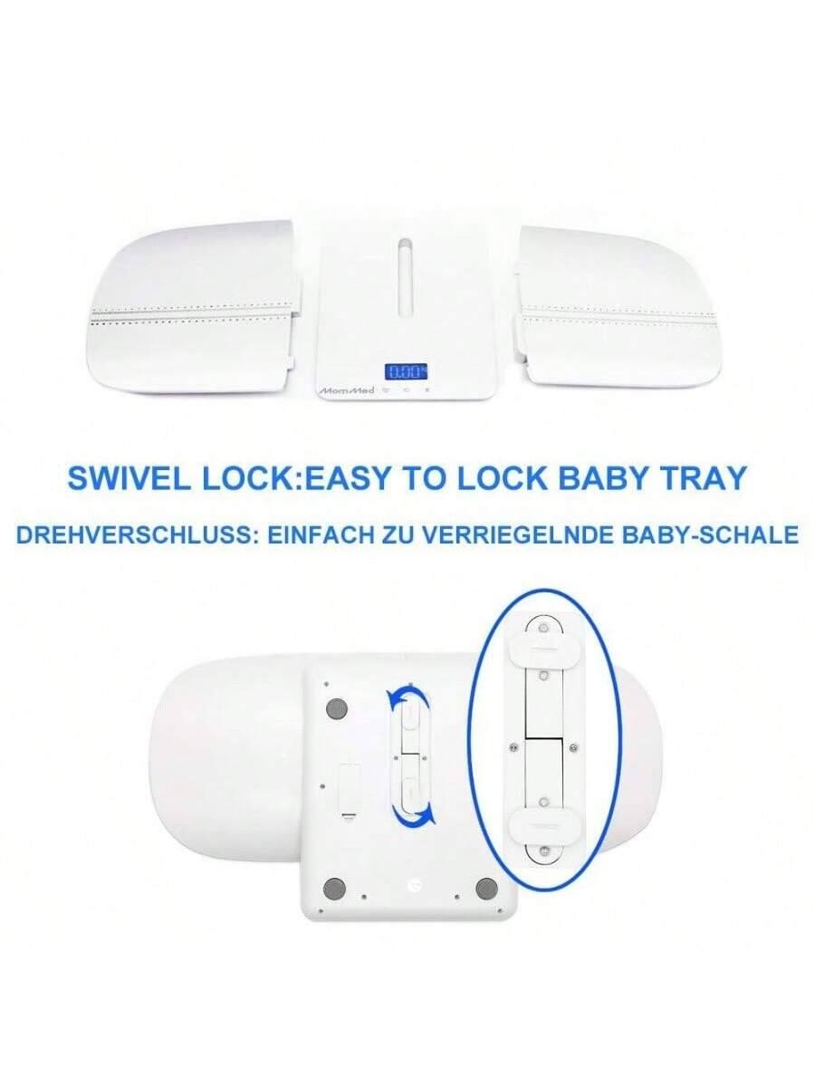 SWIVEL LOCK: EASY TO LOCK BABY TRAY  
DREHVERSCHLUSS: EINFACH ZU VERRIEGELNDE BABY-SCHALE