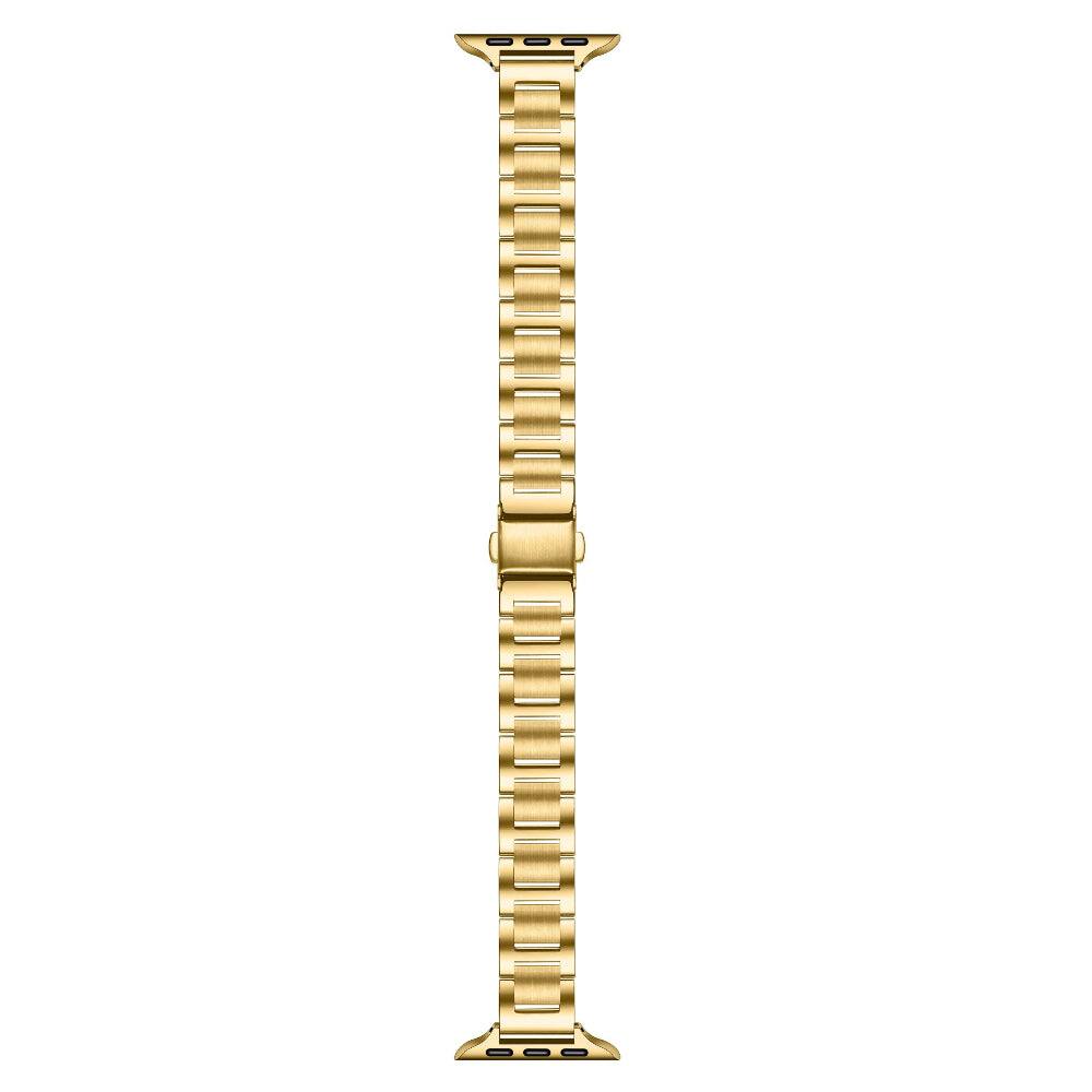 Left. Posh Tech - Lenox Stainless Steel Band for Apple Watch - Gold.
