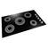 Alt View 2. COSMO - COS-365ECC 36 in. Electric Ceramic Glass Cooktop with 5 Burners, Hot Surface Indicator Light and Control Knobs - Black.
