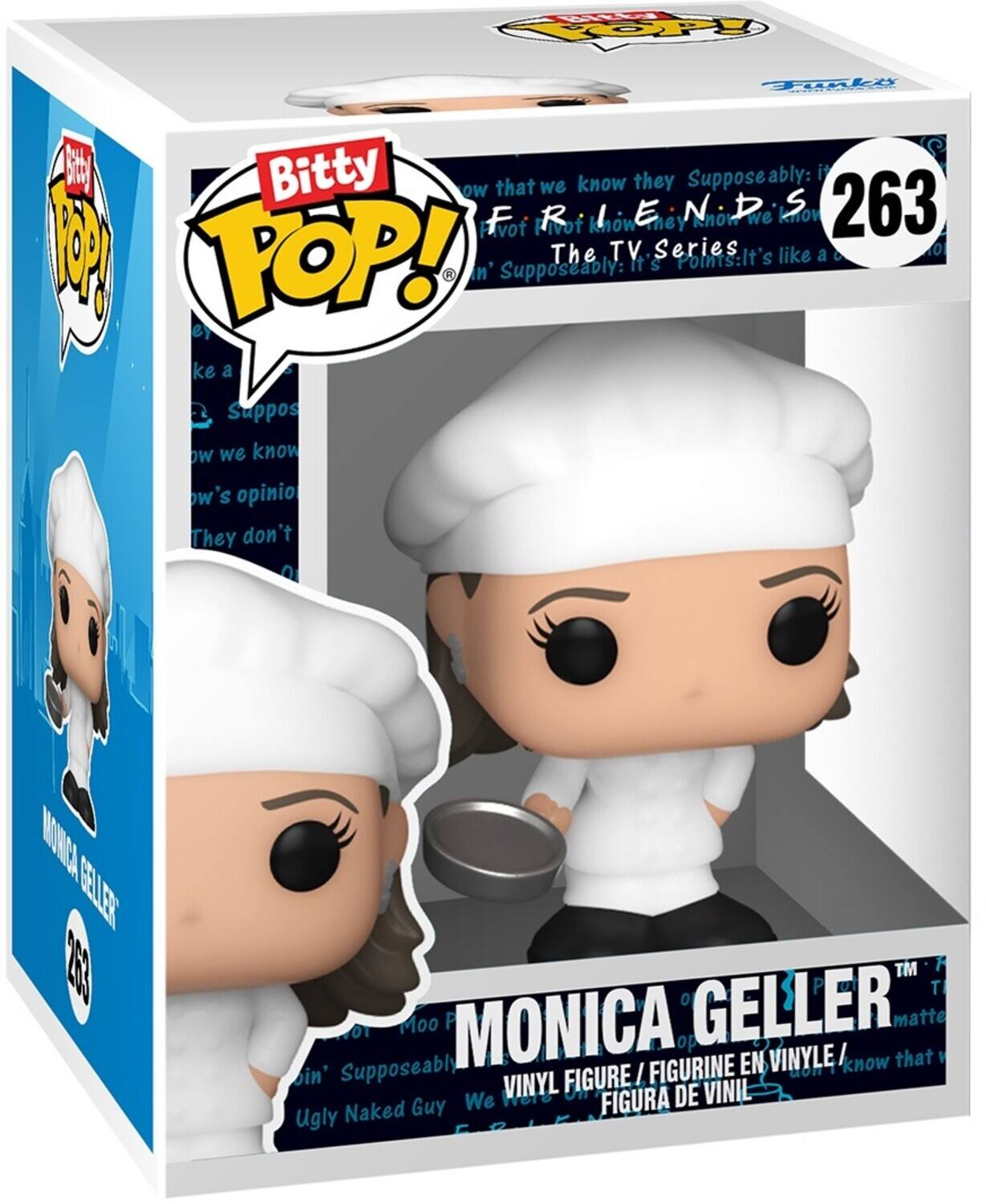 Bitty Pop!

263

that we know they Supposeably: it's not how we know The TV Series Supposeably: It's like a Points: It's like a

MONICA GELLER

VINYL FIGURE / FIGURINE EN VINYLE / FIGURA DE VINIL

Ugly Naked Guy