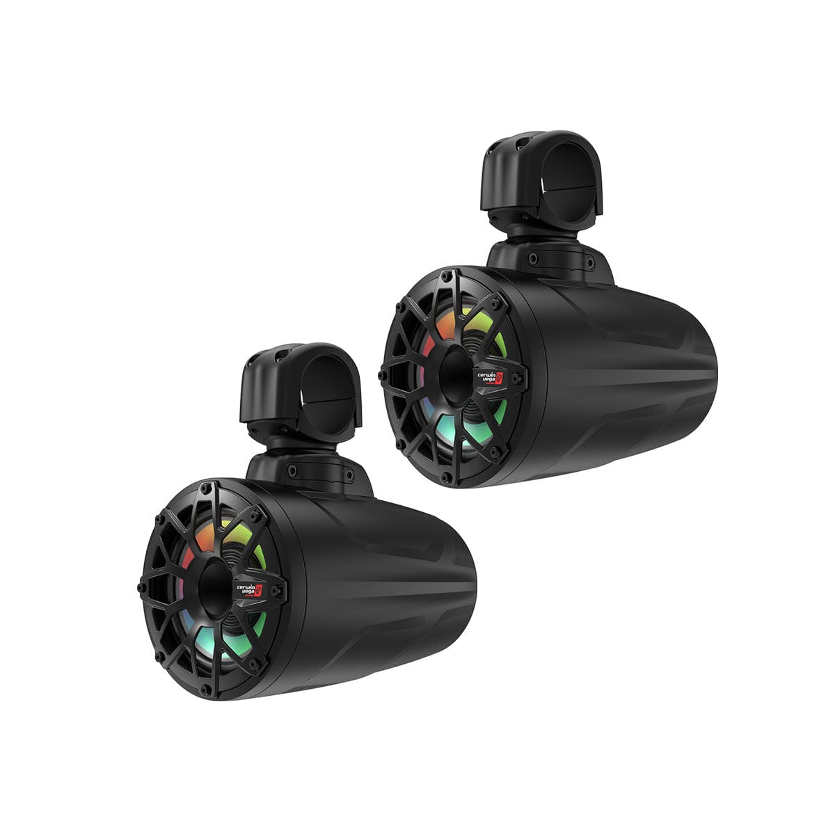 Cerwin Vega - SL65F4B RPM Stroker 2-Way 6.5" Long Pod Speaker System (Pair) - Black