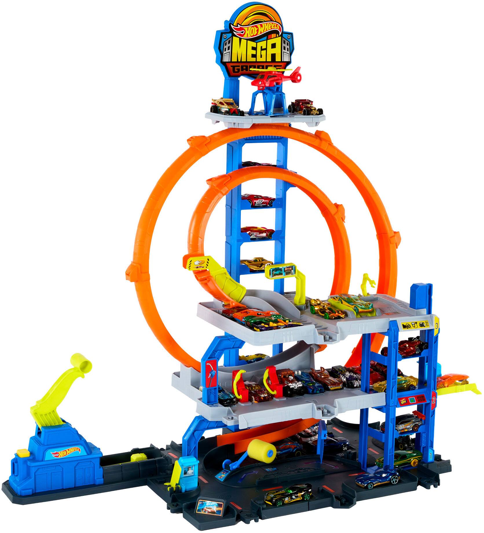 Hot Wheels Mega Loop Garage JBM74 - Best Buy