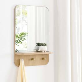 Lumina Mirror by Modway - Oak