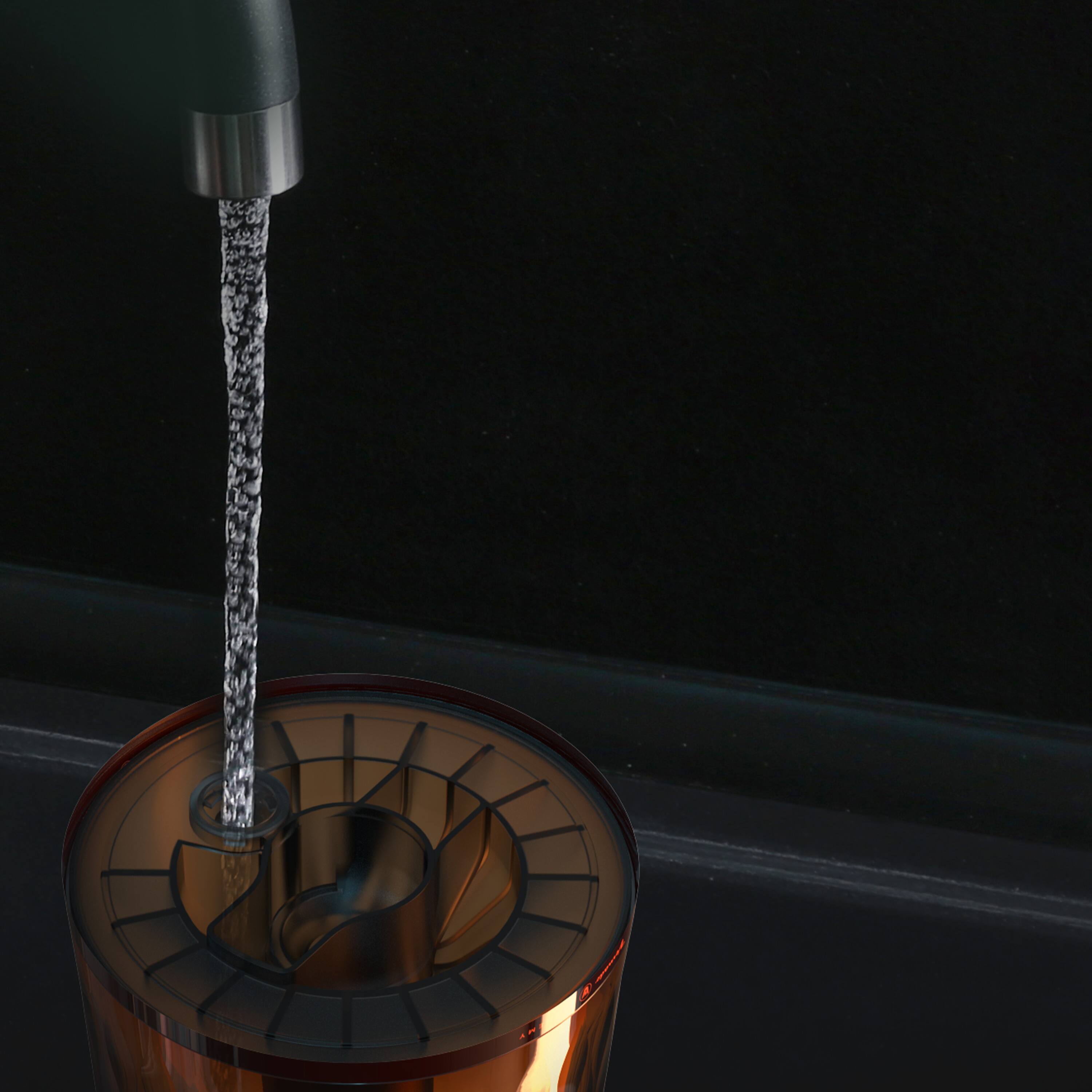 Alt View 11. Vornado - LUCERNA 3 1.5 Gal. Ultrasonic Humidifier - Amber.