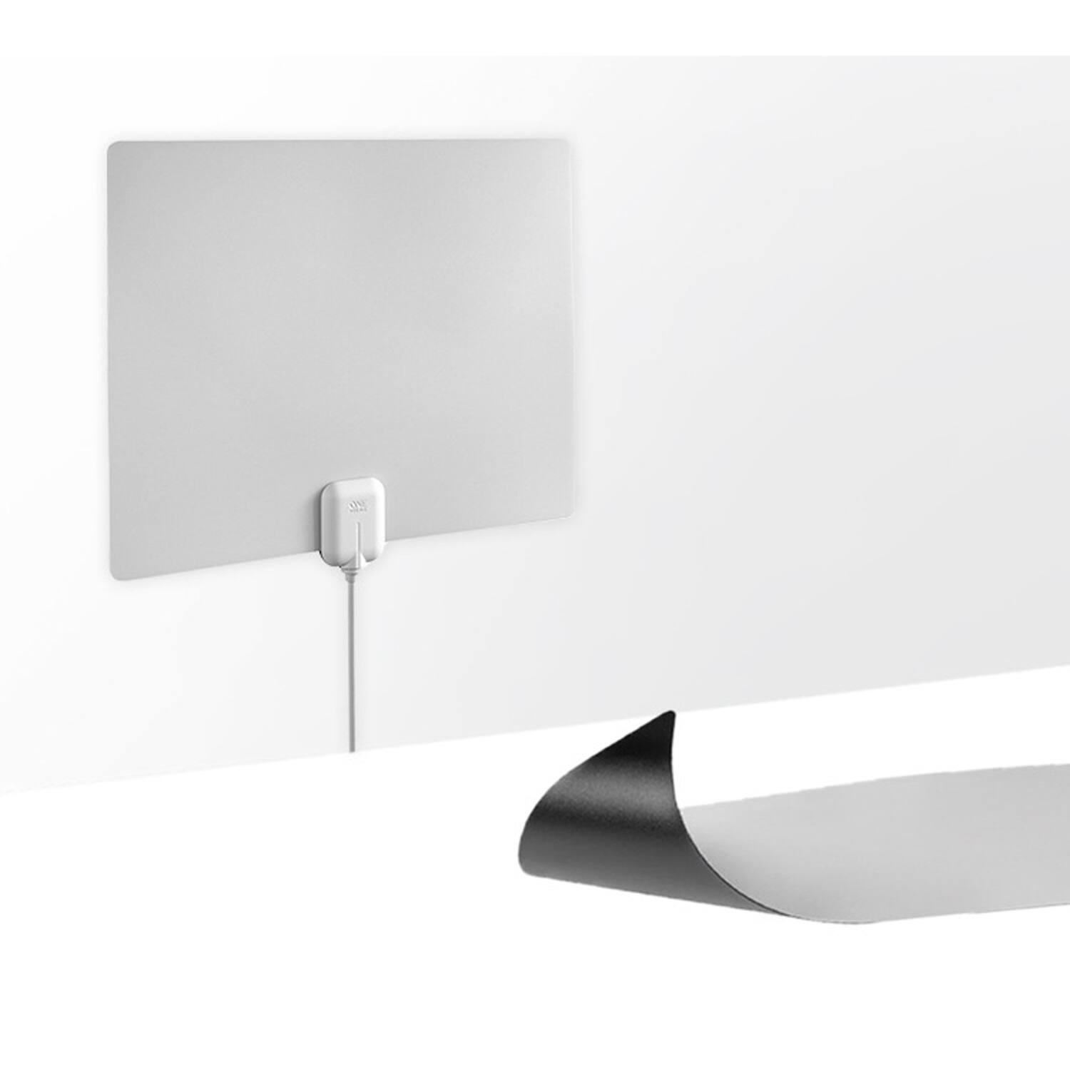 Alt View 4. One for All - Amplified indoor digital antenna - Dual Color.