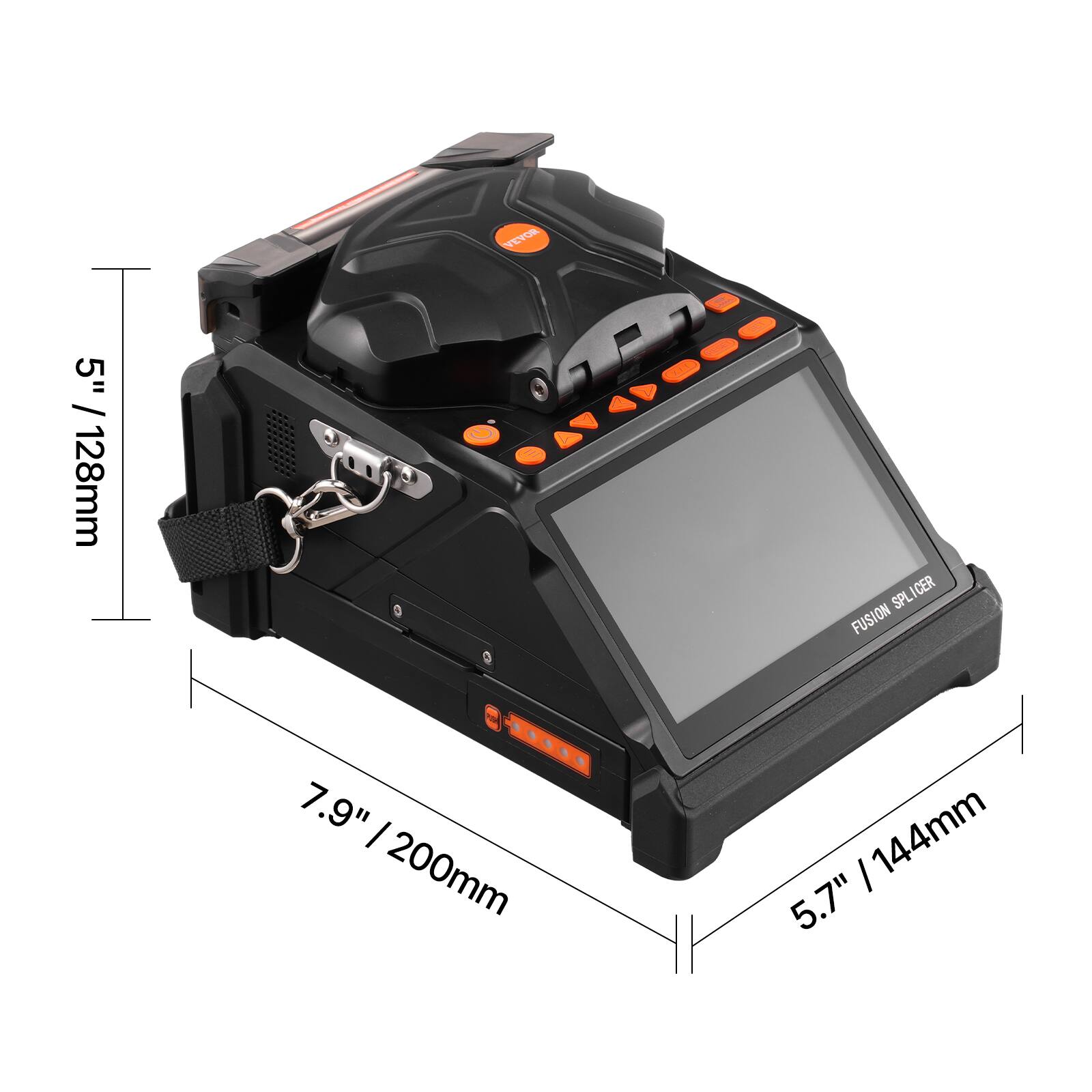 VR 5" / 128mm  
SPLICER SPL FUSION  
7.9" / 200mm  
5.7" / 144mm