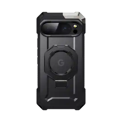 Front. SUPCASE - Google Pixel 10 Pro XL UB Grip Protective Phone Case - Black.
