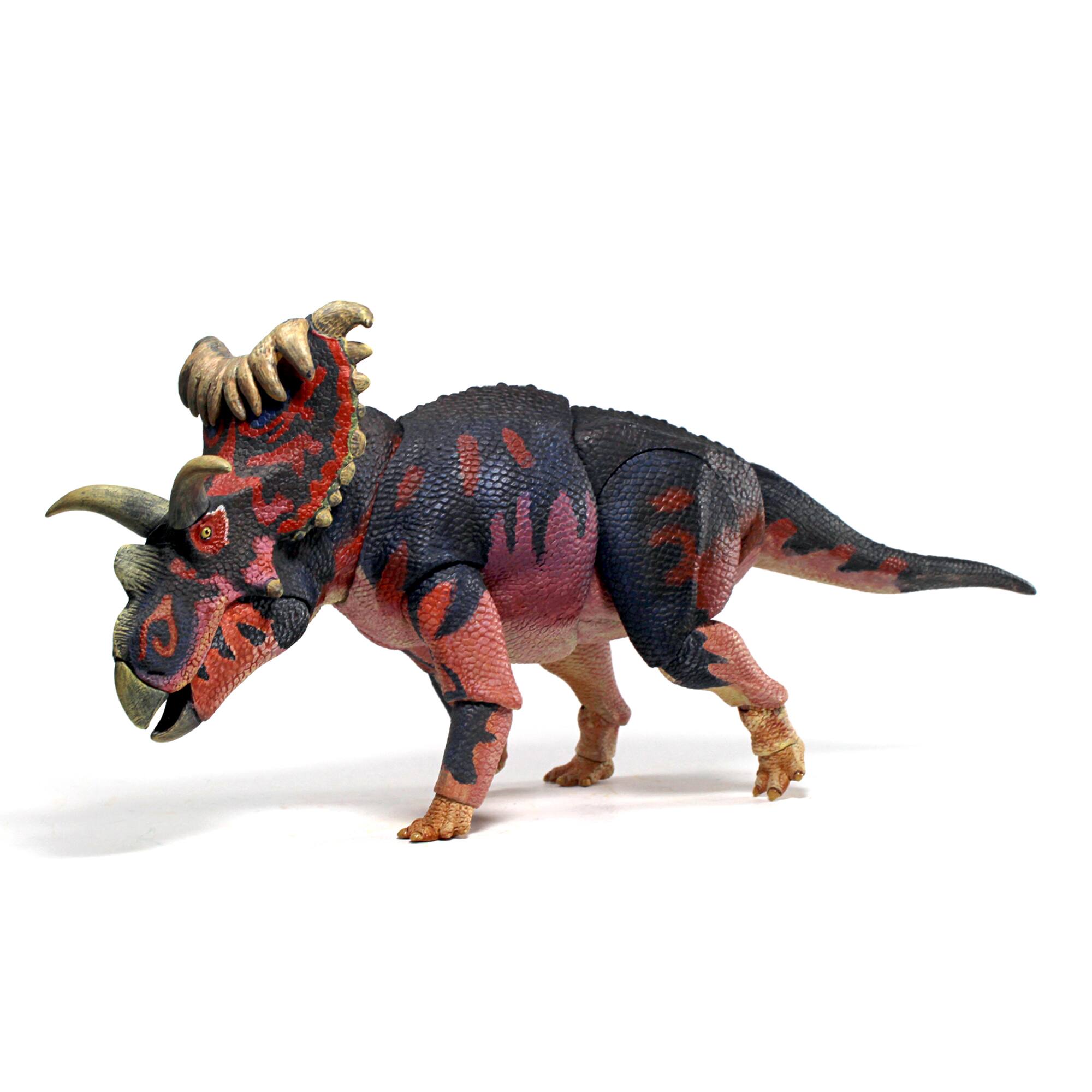 Back. Creative Beast Studio - Beasts of the Mesozoic: Dinosaur Figure - Kosmoceratops Richardsoni.