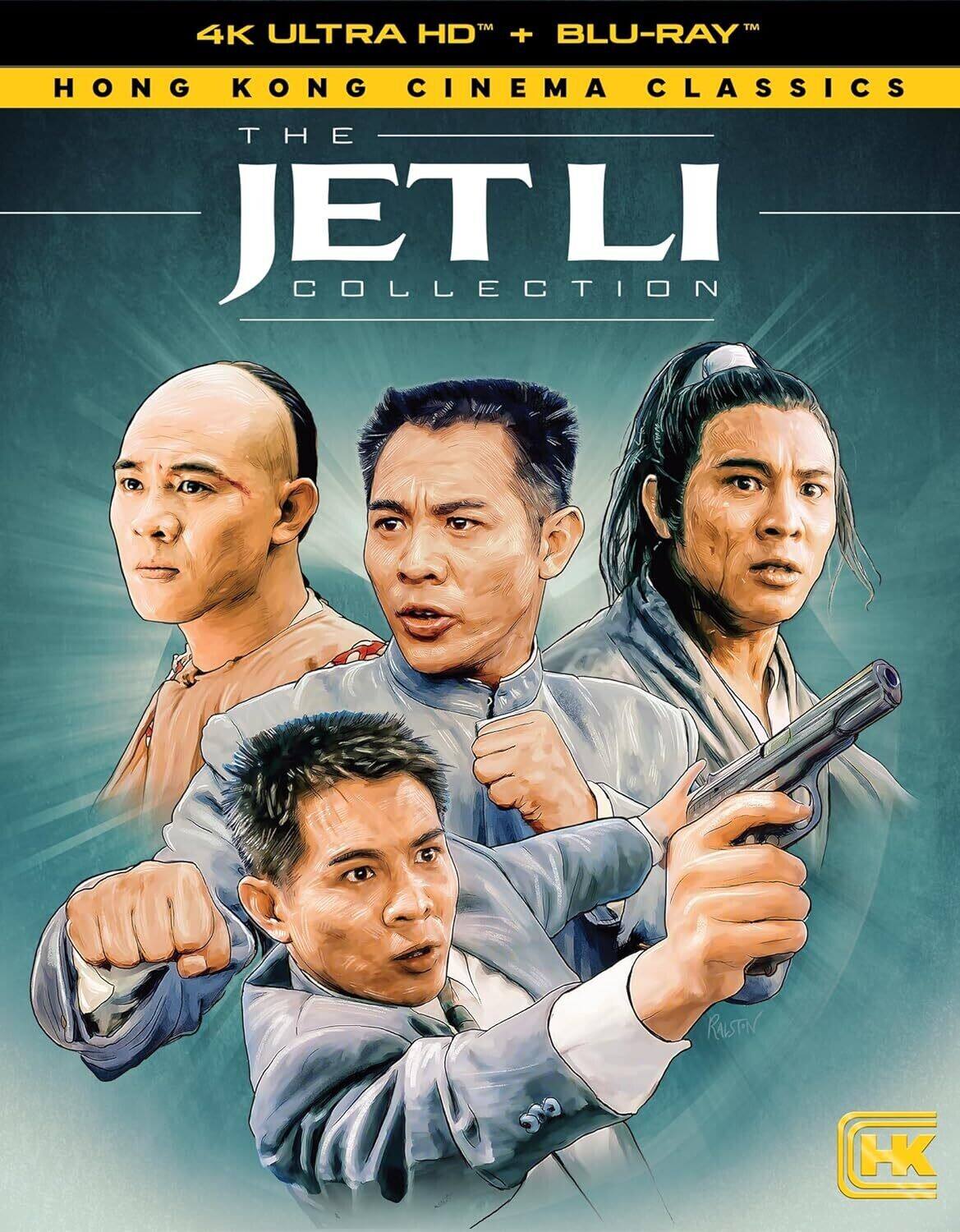 Front. The Jet Li Collection   - 4K Blu-Ray.