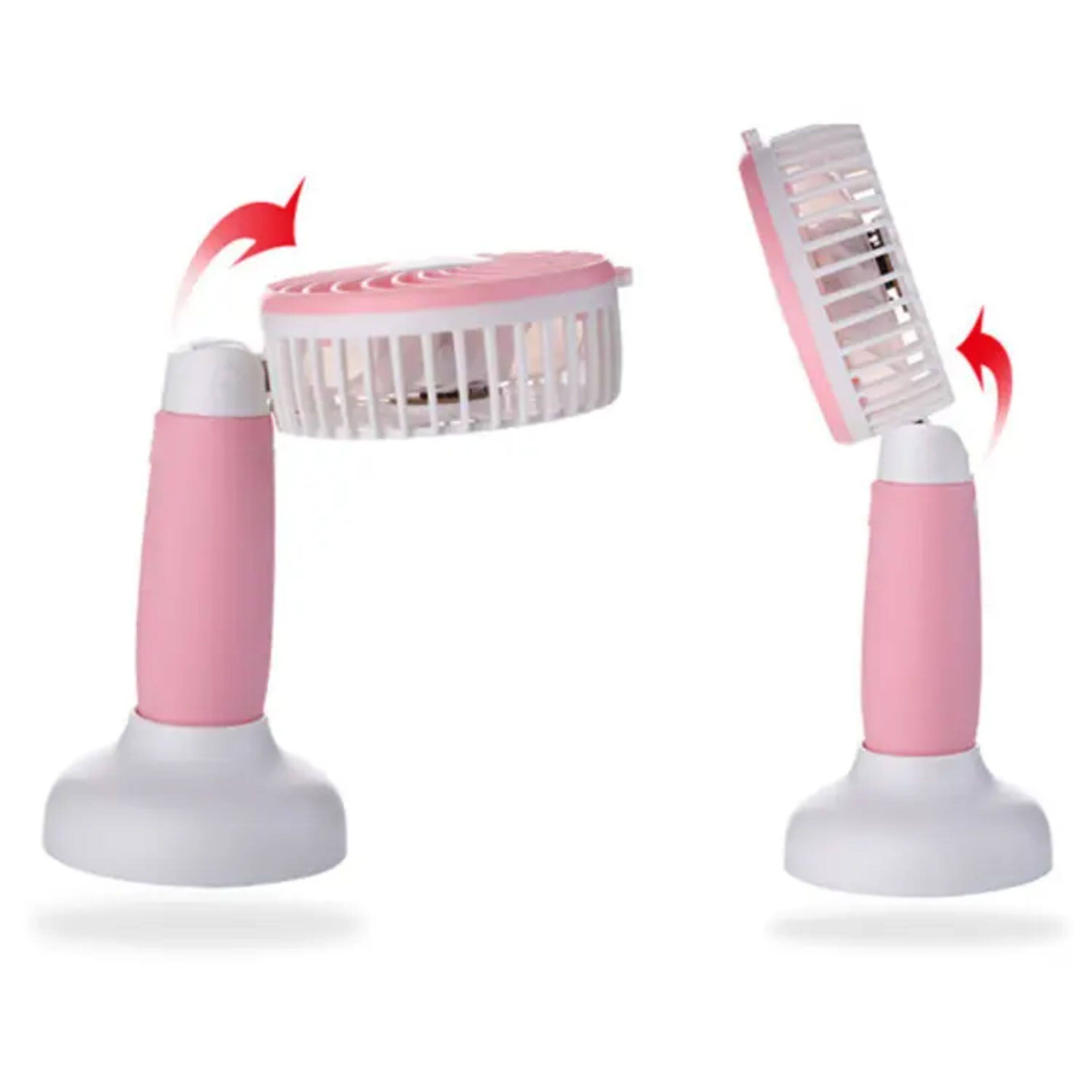 Angle. Kitcheniva - Breezecatcher Personal Breeze Maker With Compact Design And Convenient Portability Blue - Blue.