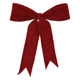 BreeBe - Wired Holiday Bow (Set of 2) - Red