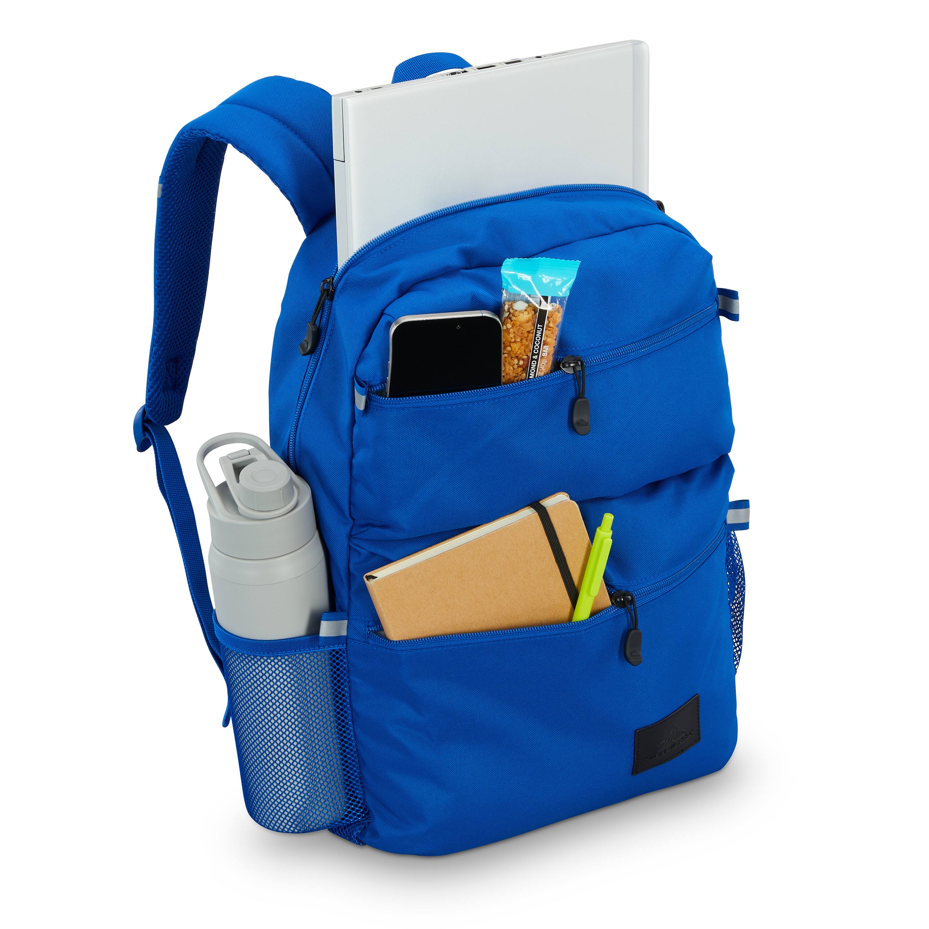 Back. High Sierra - BTS 2020 Everclass Backpack - Cosmic Blue.