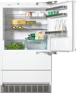 Miele - KFN 9859 iDE 30" PerfectCool Bottom-Freezer 14.1 Cu. Ft. Refrigerator RH (Panel Ready) - Custom Panel Ready