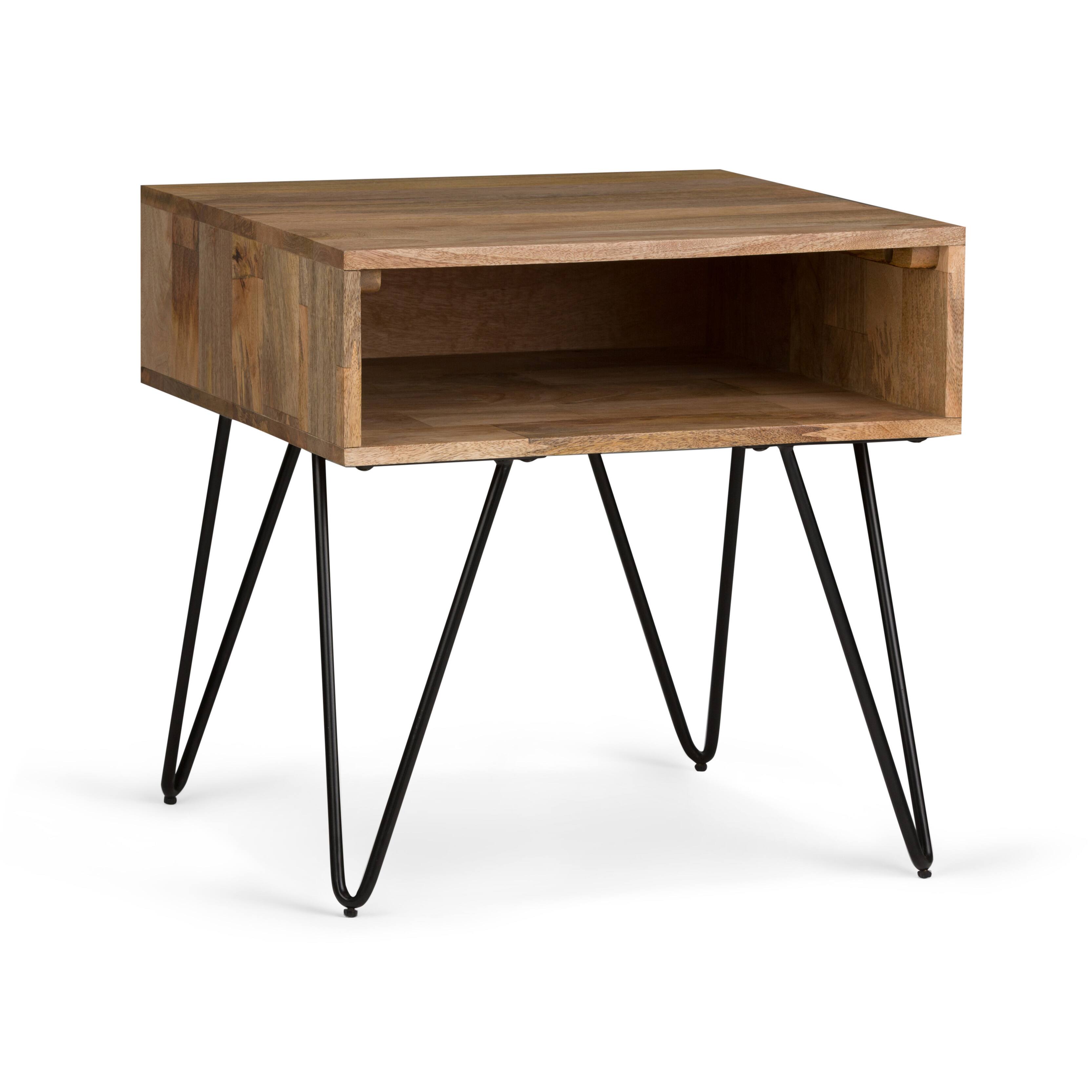 Alt View 2. Simpli Home - Hunter 48 inch Coffee Table with 22 inch End Tables (Set of 3) - Natural.