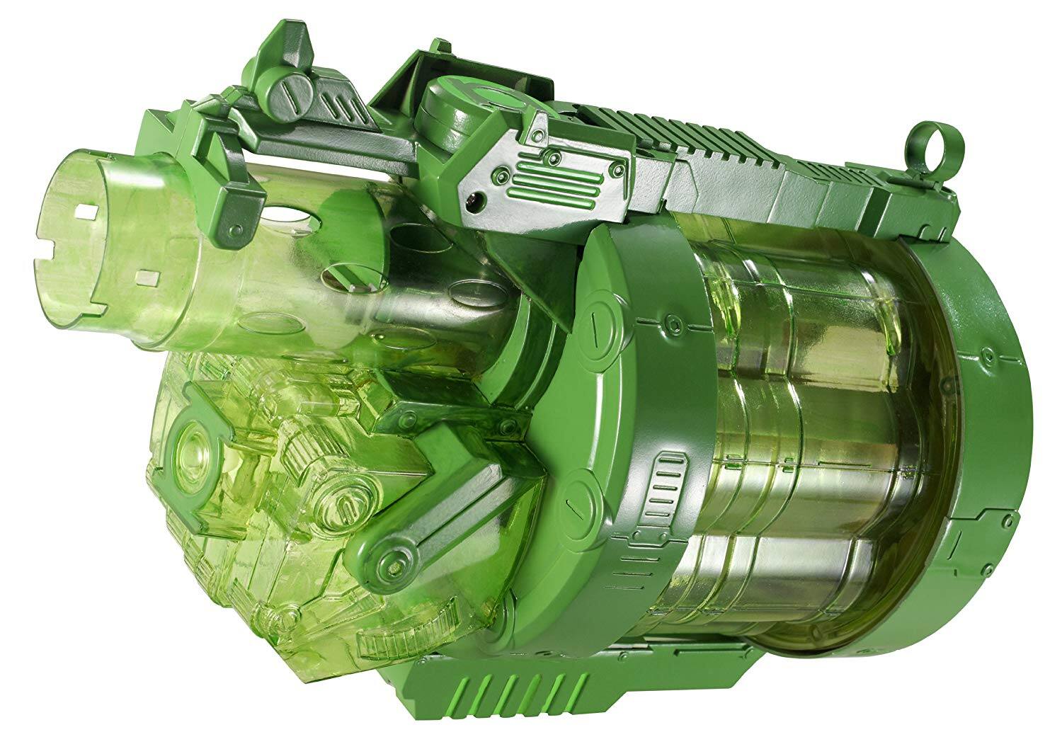 Alt View 2. Mattel - Green Lantern Colossal Cannon Blaster - Includes 10 Discs - Chamber Spins - Multi.