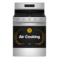 Whirlpool - 5.0 Cu. Ft. Freestanding Single Gas Range with Air Fry and Air Baking - Stainless Steel